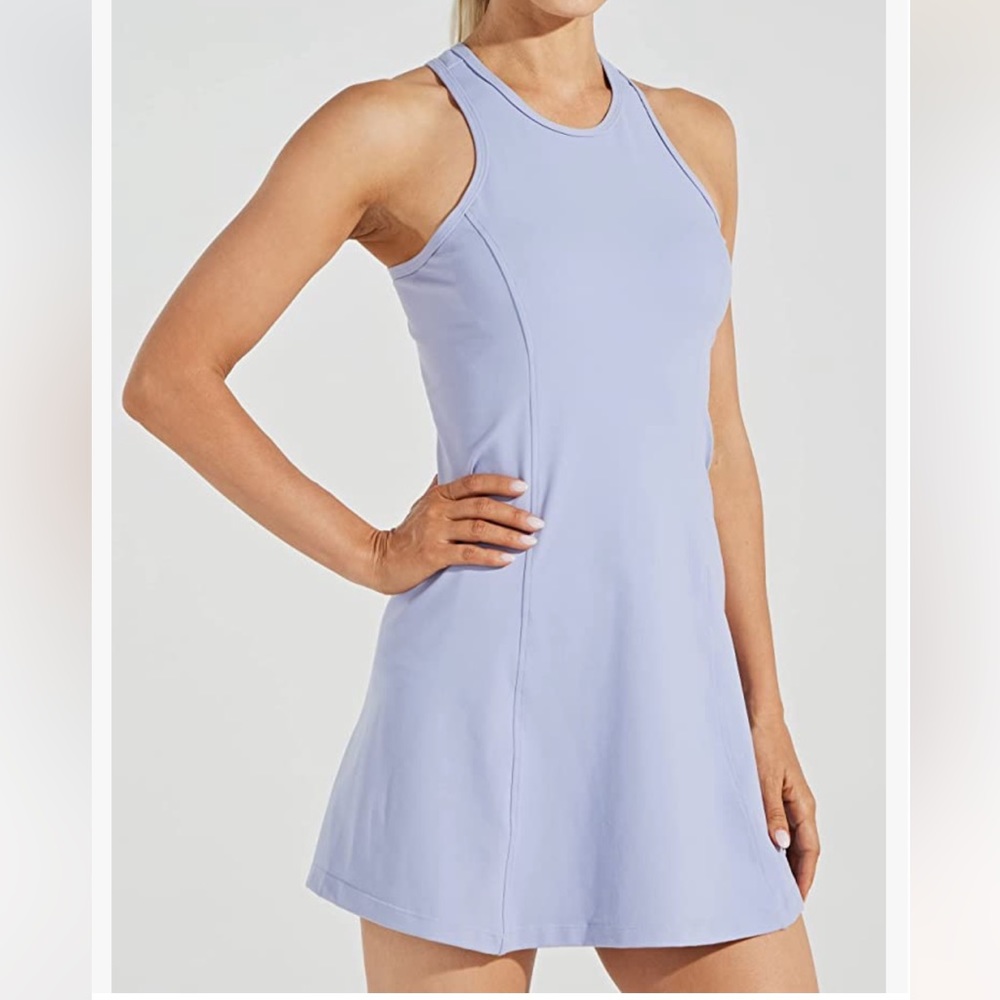New Willit Small Sleeveless Tennis Athletic Dress High Neck with Shorts